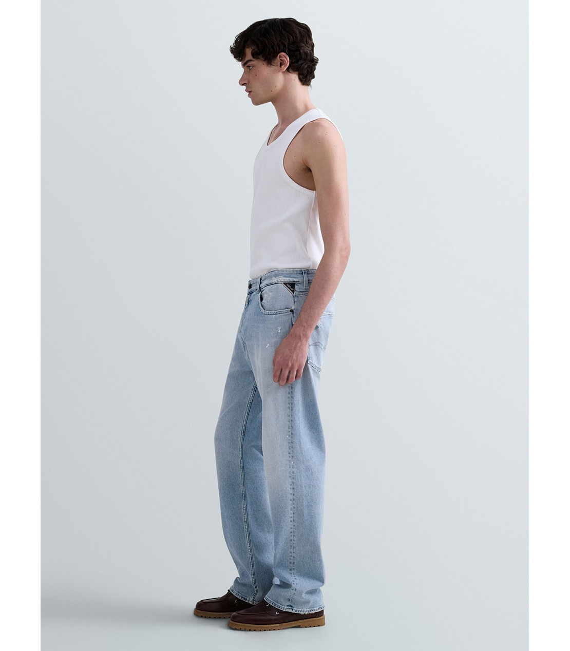 ブーツカットCLEY コンフォートデニム 詳細画像 ライトブルー 4